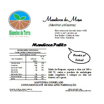 MANDIOCA PALITO 500G